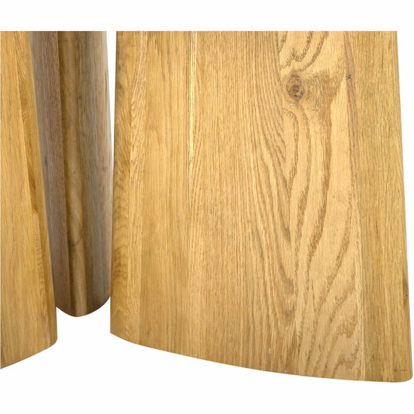 Home Fashion Laurel Round Dining Table Natural