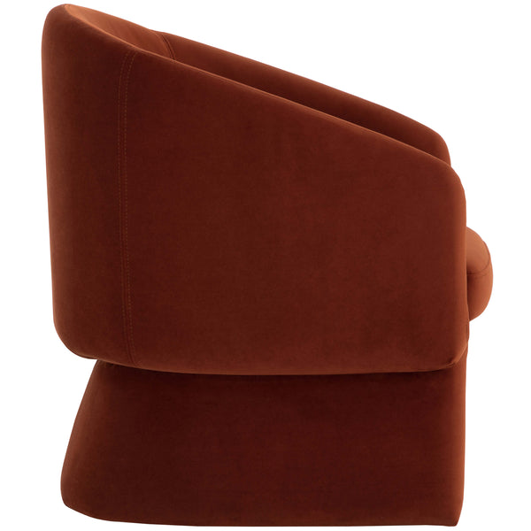 Home Fashion Lauryn Chair Meg Rust