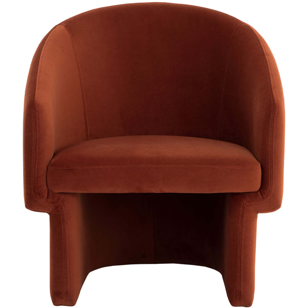 Home Fashion Lauryn Chair Meg Rust