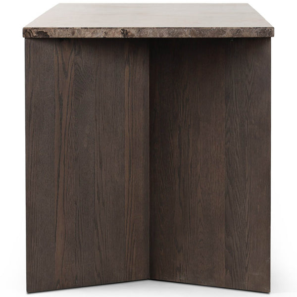 Home Fashion Lawson Desk Brown Oak By Four Hands