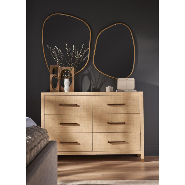 Home Fashion Leah Dresser Raffia
