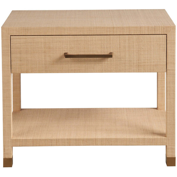 Home Fashion Leah Nightstand Raffia