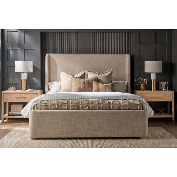 Home Fashion Leah Nightstand Raffia