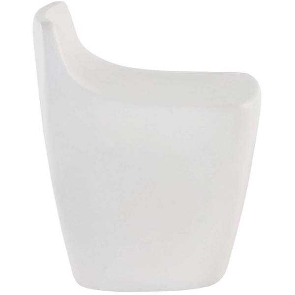 Home Fashion Ledger Stool White