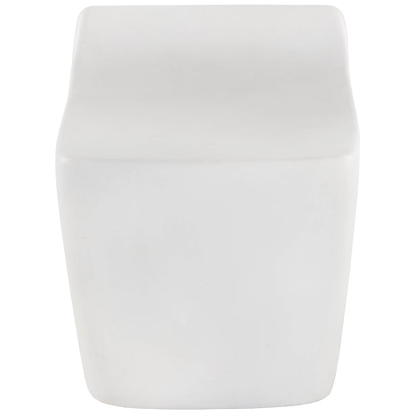 Home Fashion Ledger Stool White