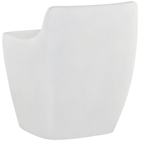 Home Fashion Ledger Stool White