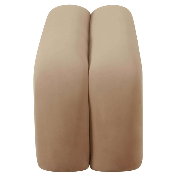 Home Fashion Leigh Channeled Bench Taupe