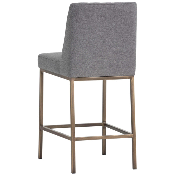 Home Fashion Leighland Counter Stool Dark Grey