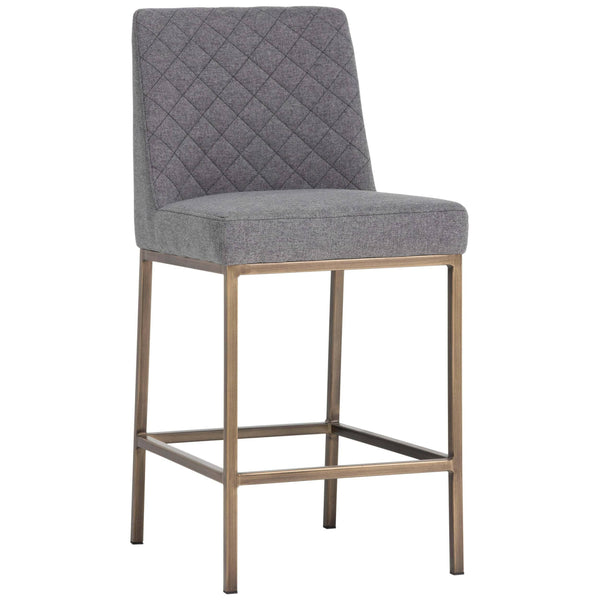 home fashion Leighland Counter Stool Dark Grey