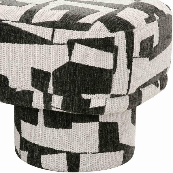 Home Fashion Lena Bench Black And White