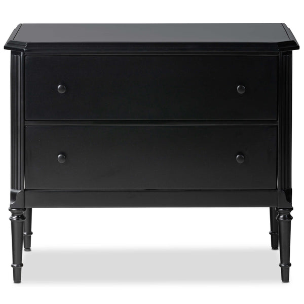 Home Fashion Lendon Nightstand Black By Four Hands