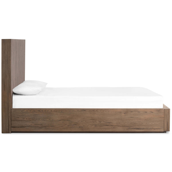 Home Fashion Leo Bed Rustic Grey By Four Hands