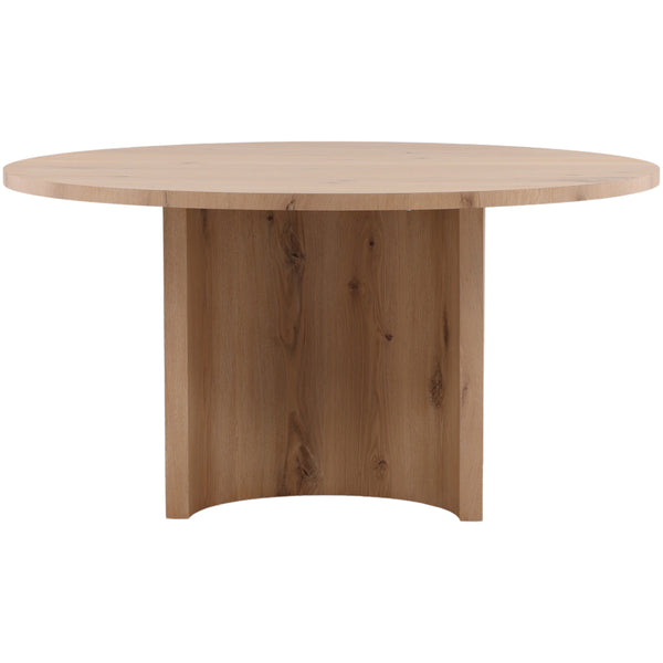 Home Fashion Lia Round Dining Table Light Natural