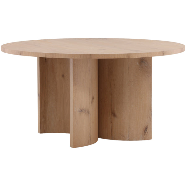 home fashion Lia Round Dining Table Light Natural