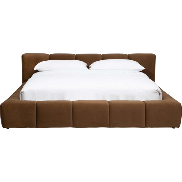 Home Fashion Liam King Bed Vesper Tobacco