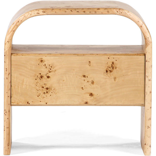 Home Fashion Liam Nightstand Natural