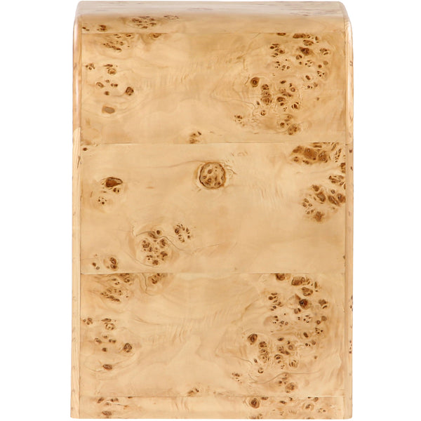 Home Fashion Liam Nightstand Natural