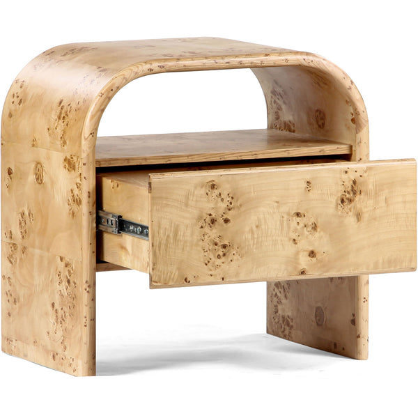 Home Fashion Liam Nightstand Natural