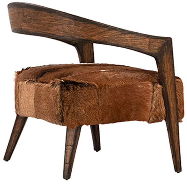 Home Fashion Liara Occasional Chair Natural Brown