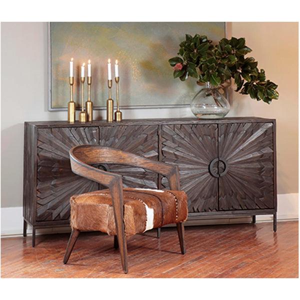 Home Fashion Liara Occasional Chair Natural Brown