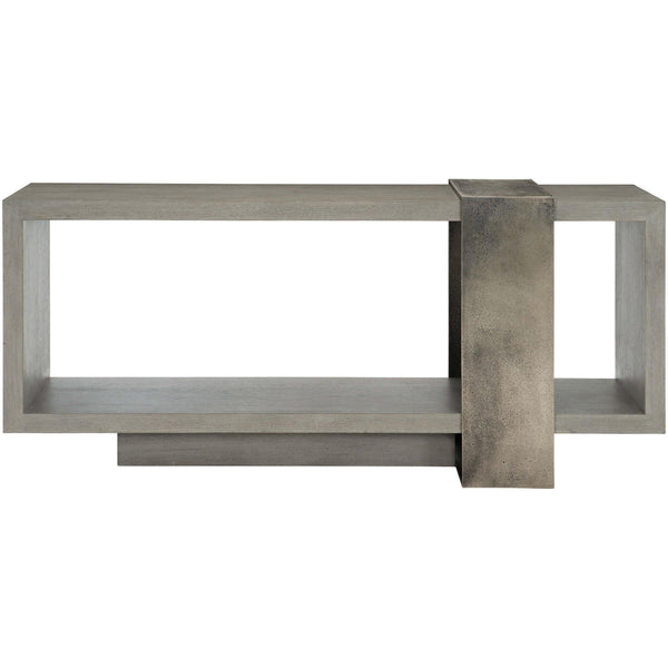 Home Fashion Linea Console Table Cerused Greige