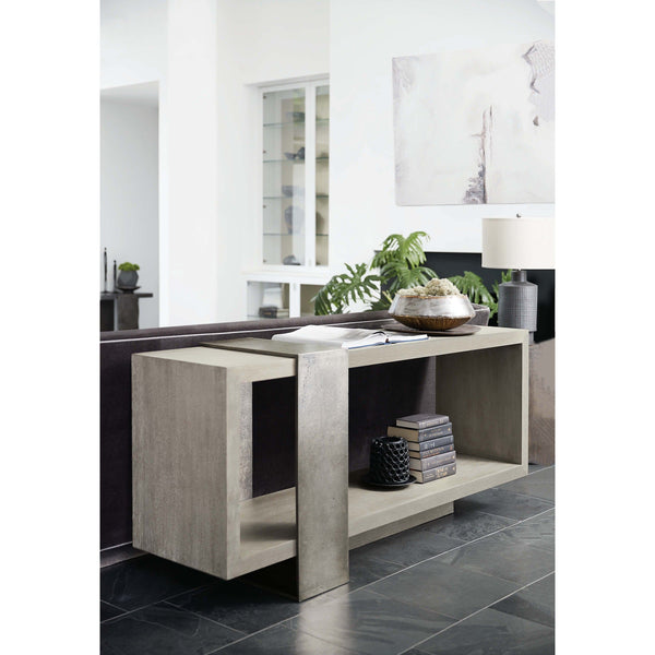 Home Fashion Linea Console Table Cerused Greige