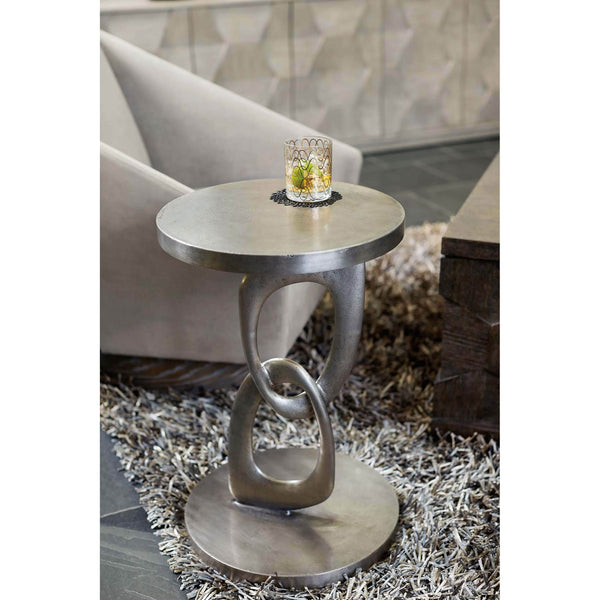 Home Fashion Linea Round Chairside Table