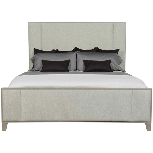 Home Fashion Linea Upholstered King Panel Bed B427
