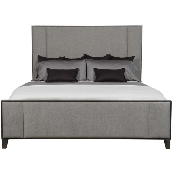 Home Fashion Linea Upholstered King Panel Bed B435