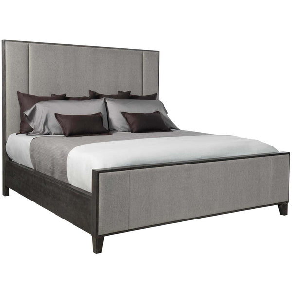 Home Fashion Linea Upholstered King Panel Bed B435