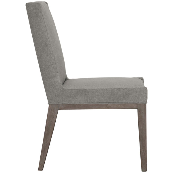 Home Fashion Linea Upholstered Side Chair Grey