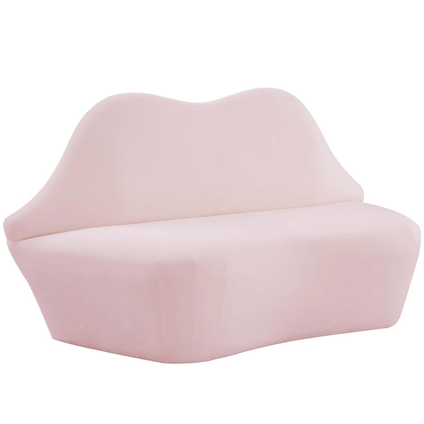 Home Fashion Lips Settee Blush