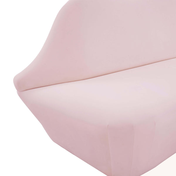 Home Fashion Lips Settee Blush