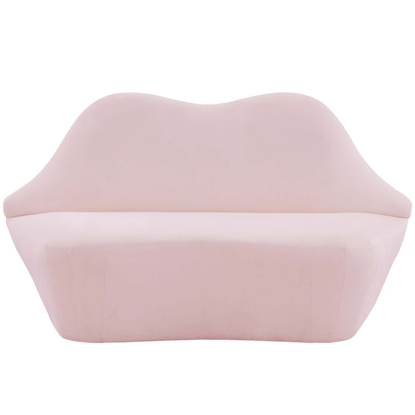 home fashion Lips Settee Blush