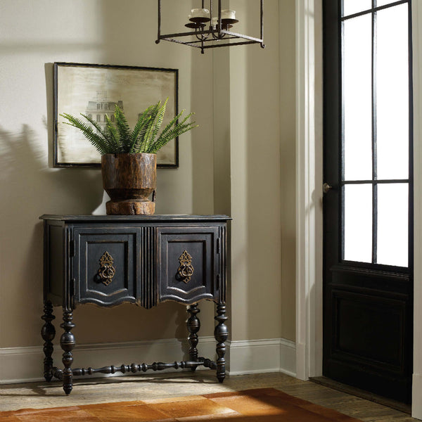 Home Fashion Living Room Chest Black