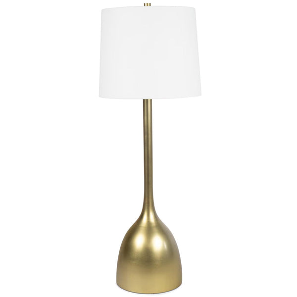 home fashion Logan Buffet Lamp Natural Brass