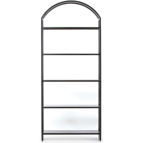 Home Fashion Loomis Bookcase Black By Four Hands