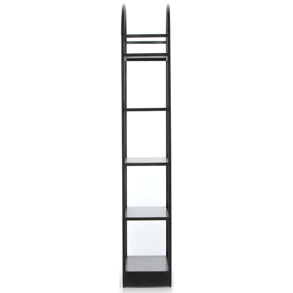 Home Fashion Loomis Bookcase Black By Four Hands