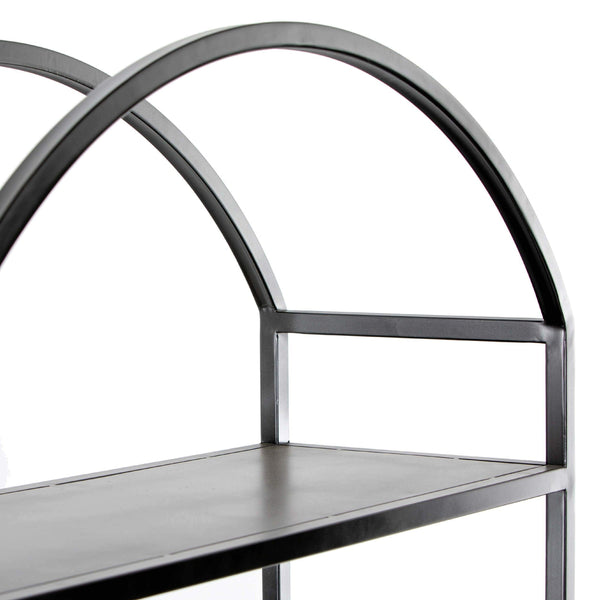 Home Fashion Loomis Bookcase Black By Four Hands