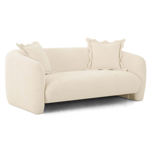 Home Fashion Lou Loveseat Sandstone