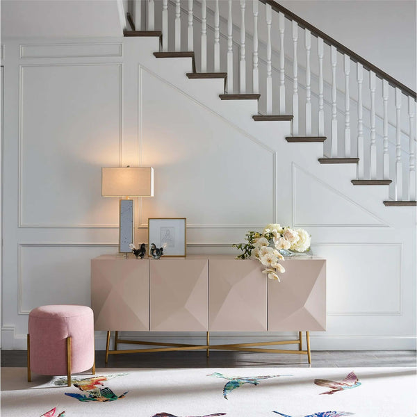 Home Fashion Love Joy Bliss Pouf Fairy Tail Blush