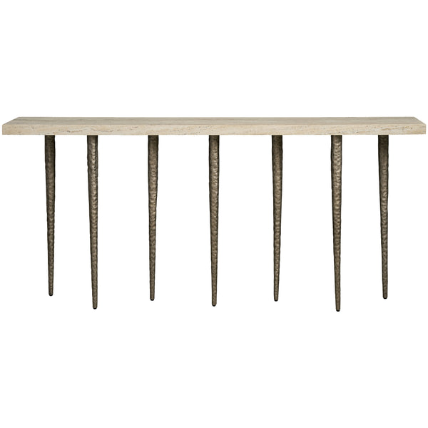 Home Fashion Lowry Console Travertine