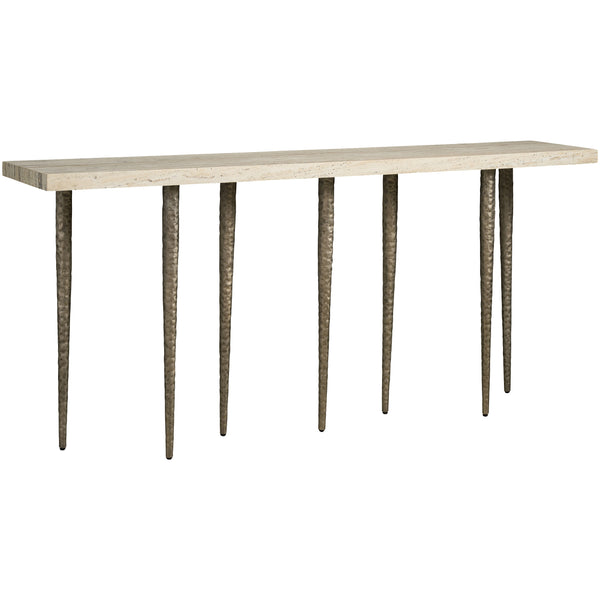 home fashion Lowry Console Travertine