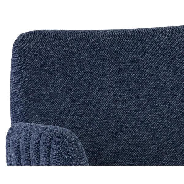 Home Fashion Lucano Arm Chair Belfast Navy