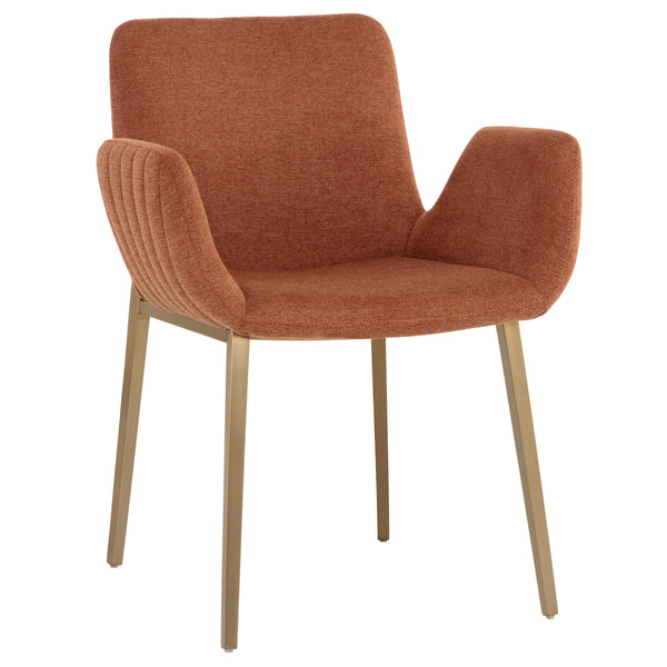 home fashion Lucano Arm Chair Belfast Rust