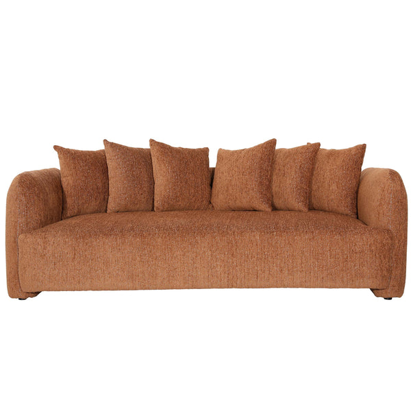 home fashion Lucca Sofa Terracotta