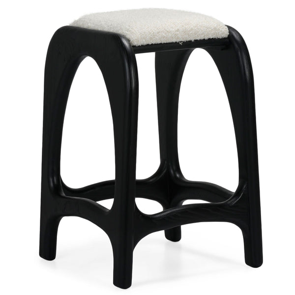 Home Fashion Luna Bar & Counter Stool Charcoal
