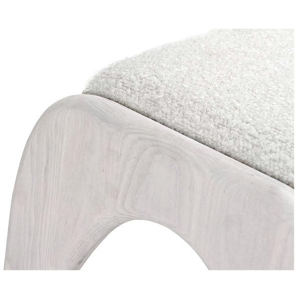 Home Fashion Luna Counter Stool Whitewash