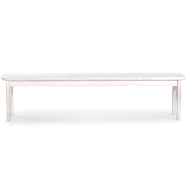 Home Fashion Luna Dining Bench Whitewash