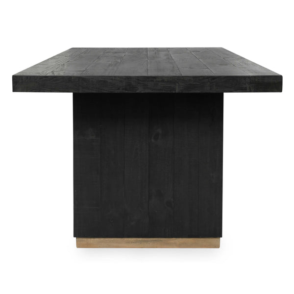 Home Fashion Lynx Rectangular Dining Table Carbon